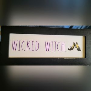 Rae Dunn 'WICKED WITCH' Decor